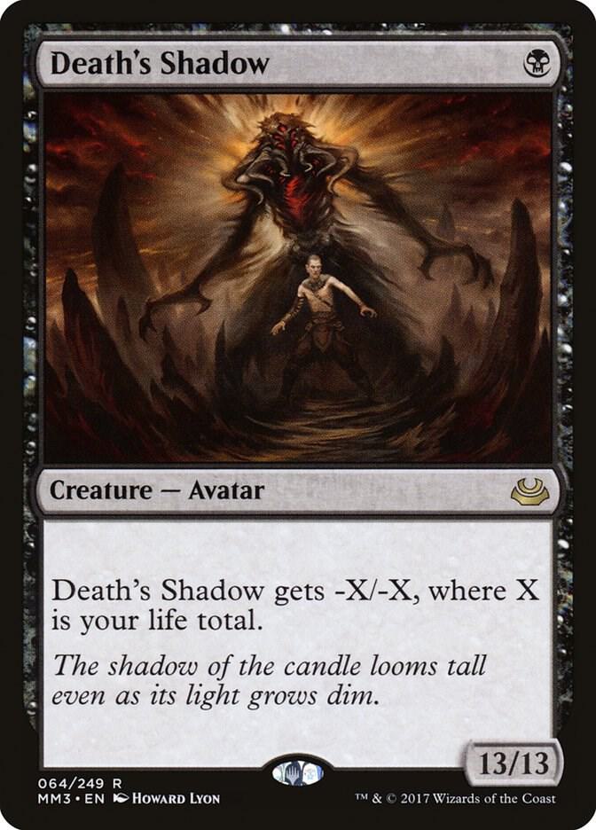 Death's Shadow 64/249 (Modern Masters 2017)  - Foil | Good Games Modbury