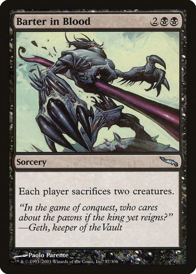 Barter in Blood 57/306 (Mirrodin)  | Good Games Modbury