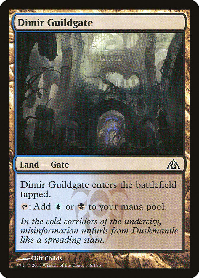 Dimir Guildgate [Dragon's Maze] | Good Games Modbury