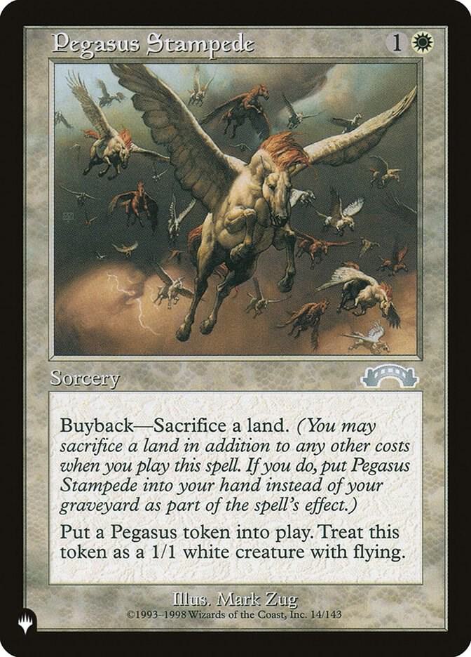 Pegasus Stampede EXO-14/5075 (The List Reprints)  | Good Games Modbury