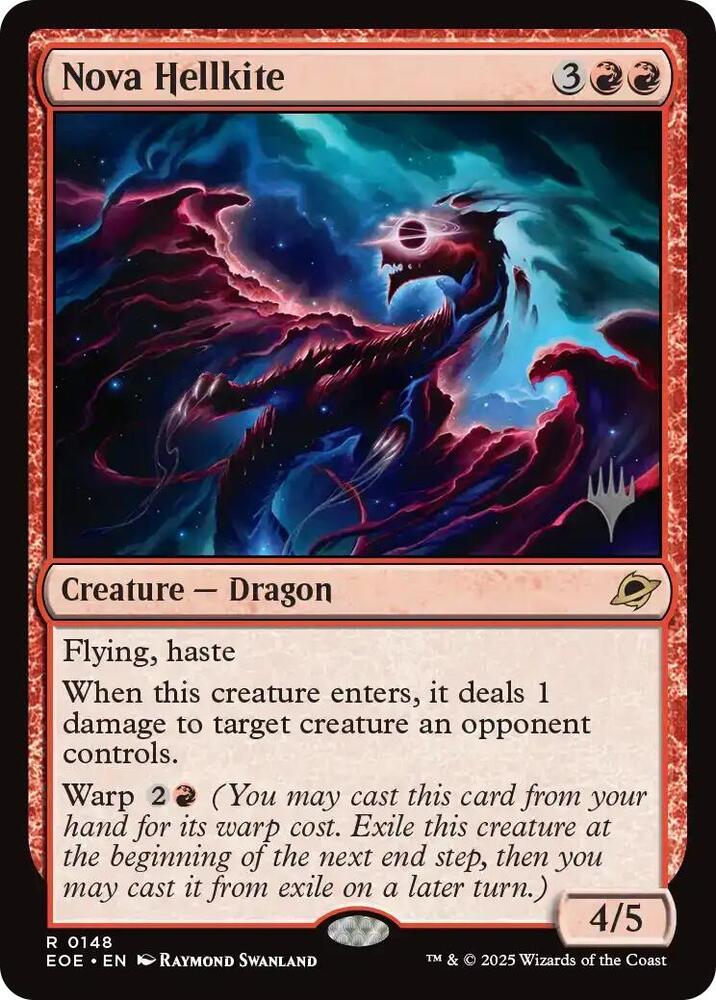 Nova Hellkite 148 (Promo Pack: Edge of Eternities)  - Foil | Good Games Modbury