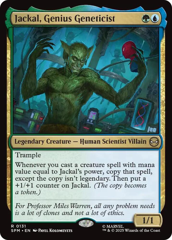 Jackal, Genius Geneticist 131/198 (Marvel's Spider-Man)  | Good Games Modbury