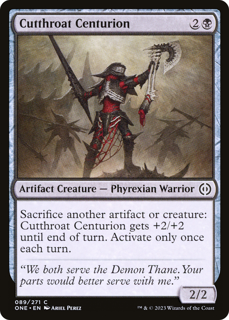 Cutthroat Centurion [Phyrexia: All Will Be One] | Good Games Modbury