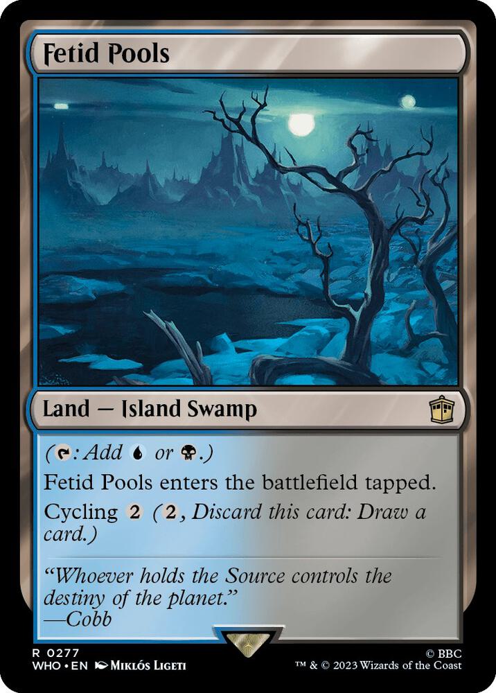 Fetid Pools 277/331 (Universes Beyond: Doctor Who)  - Foil | Good Games Modbury