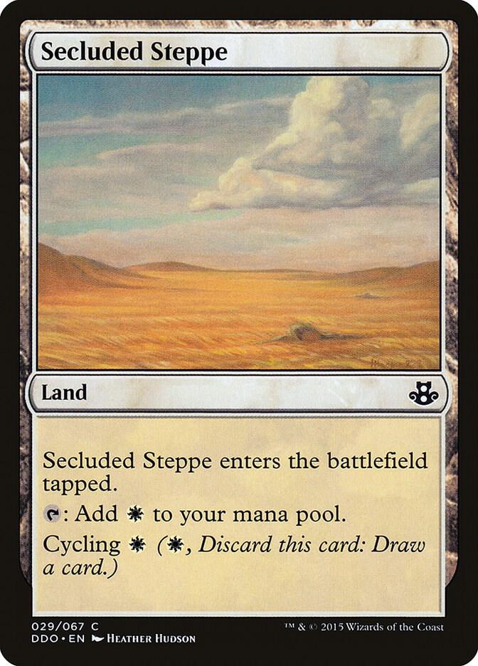 Secluded Steppe 29/67 (Duel Decks: Elspeth vs. Kiora)  | Good Games Modbury