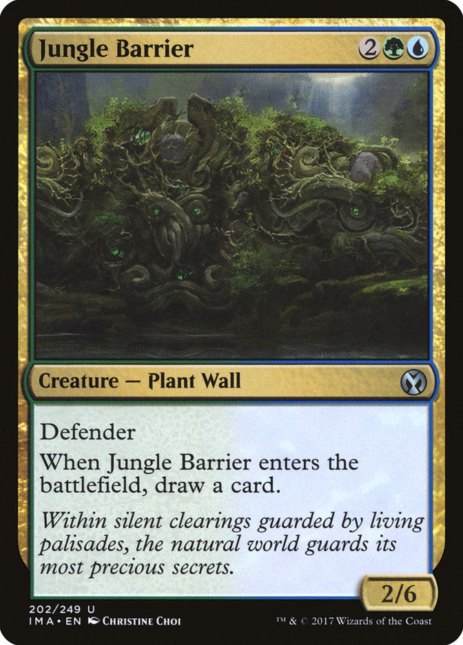 Jungle Barrier 202/249 (Iconic Masters)  | Good Games Modbury