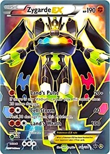 Zygarde EX (54a/124) (Alternate Art Promo) [XY: Fates Collide] | Good Games Modbury
