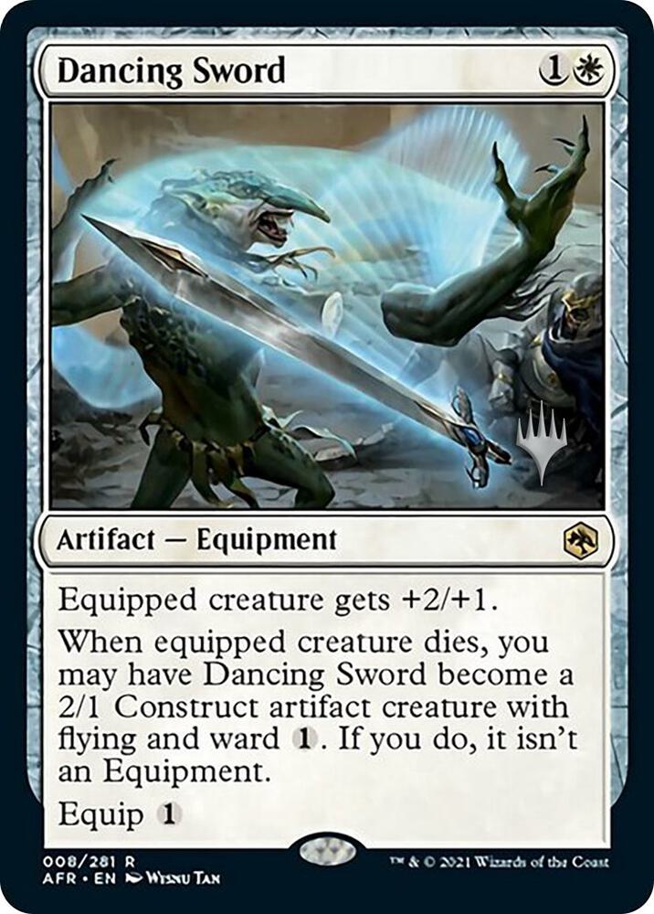 Dancing Sword 8 (Promo Pack: Adventures in the Forgotten Realms)  - Foil | Good Games Modbury