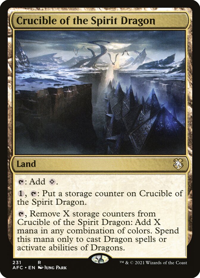Crucible of the Spirit Dragon 231 (Commander: Adventures in the Forgotten Realms)  | Good Games Modbury