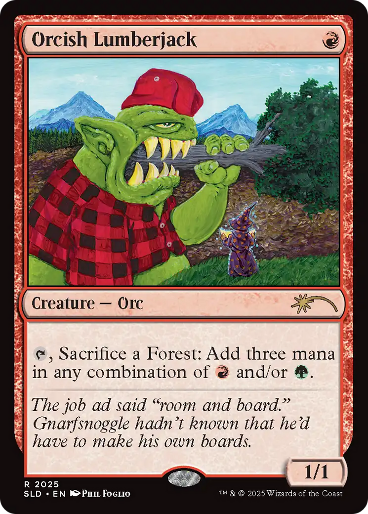 Orcish Lumberjack (2025) [Secret Lair Drop Series] | Good Games Modbury