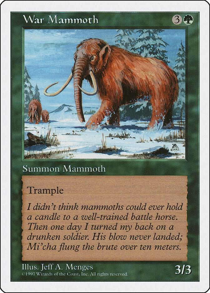 War Mammoth 340/455 (Fifth Edition)  | Good Games Modbury