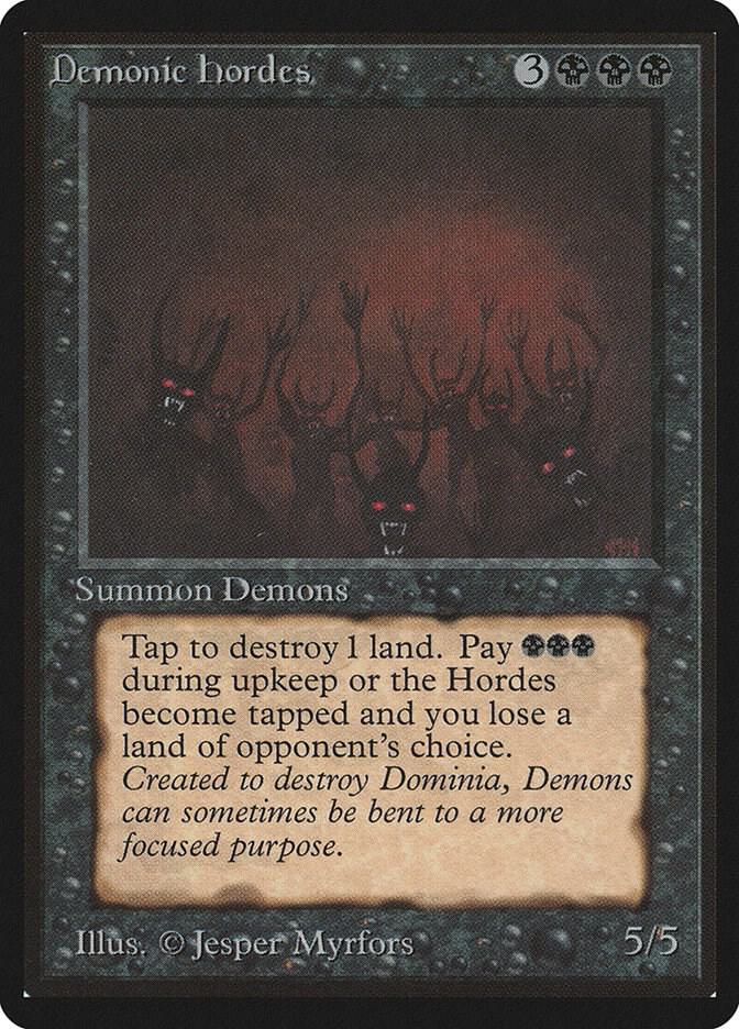 Demonic Hordes 104/302 (Beta Edition)  | Good Games Modbury