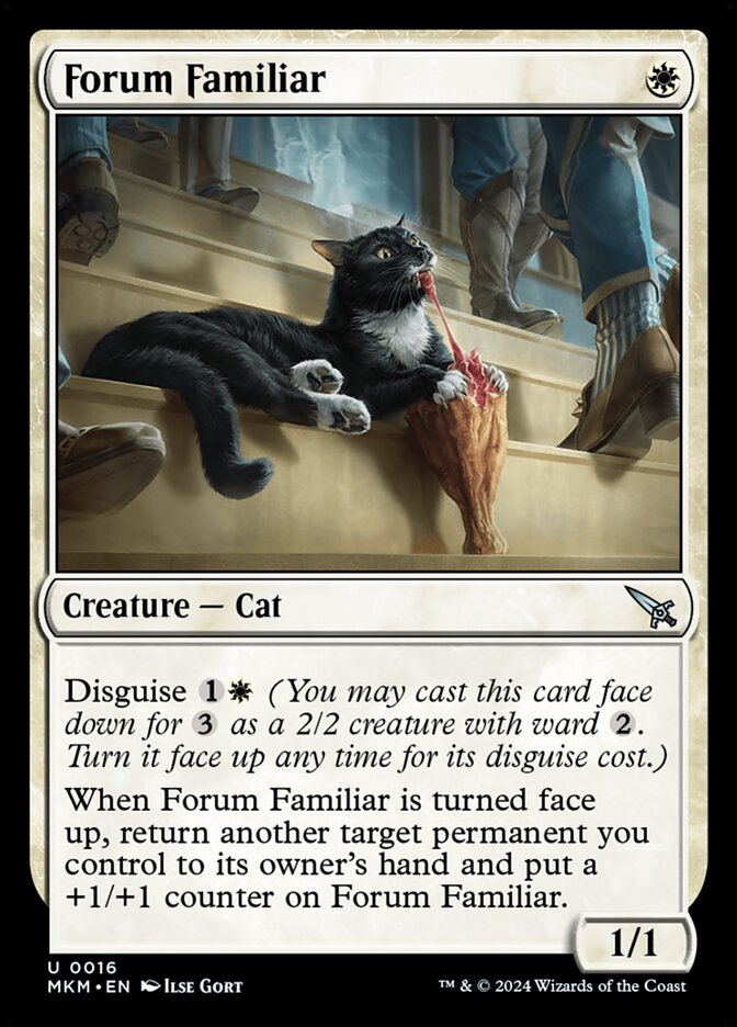 Forum Familiar 16/286 (Murders at Karlov Manor)  - Foil | Good Games Modbury