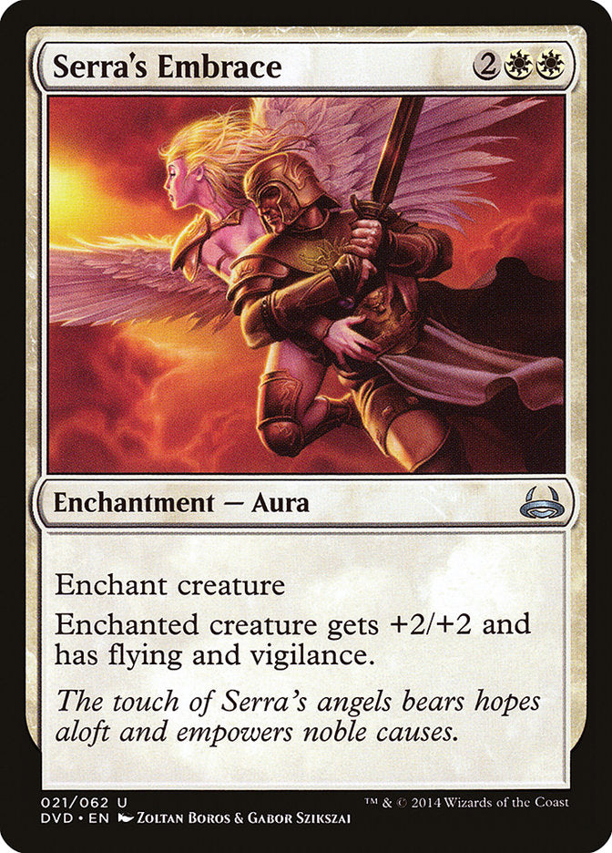 Serras Embrace 21 (Duel Decks: Anthology)  | Good Games Modbury