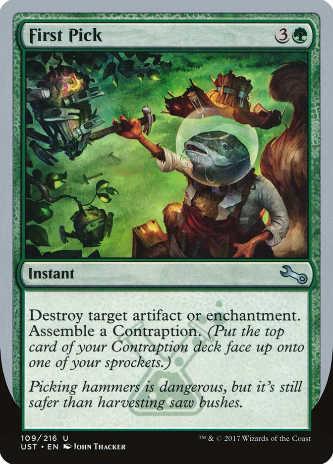 First Pick 109/216 (Unstable)  - Foil | Good Games Modbury