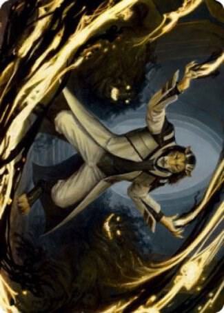 Leonin Lightscribe Art Card 3 (Art Series: Strixhaven)  | Good Games Modbury