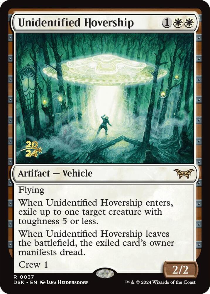 Unidentified Hovership 37s/180 (Prerelease Cards)  - Foil | Good Games Modbury