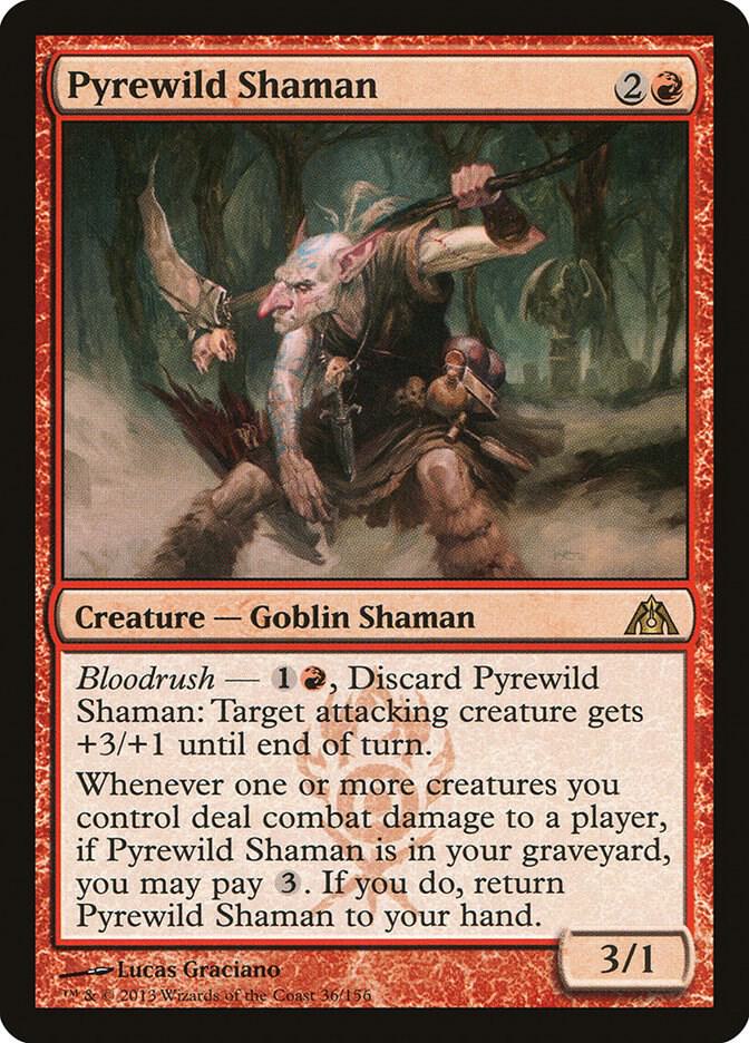 Pyrewild Shaman 36 (Dragon's Maze)  | Good Games Modbury