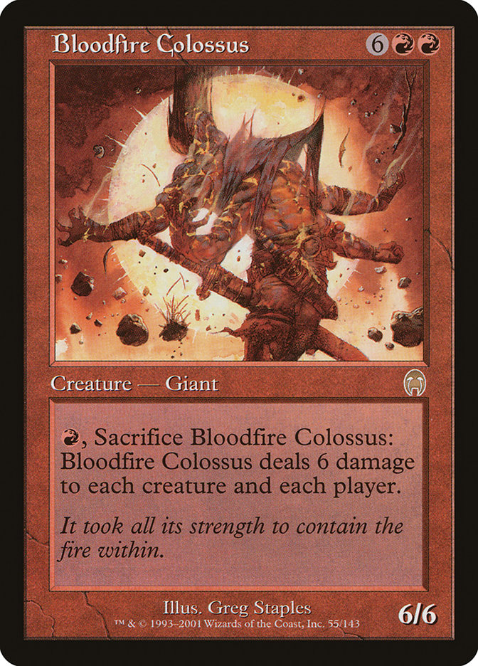 Bloodfire Colossus [Apocalypse] | Good Games Modbury