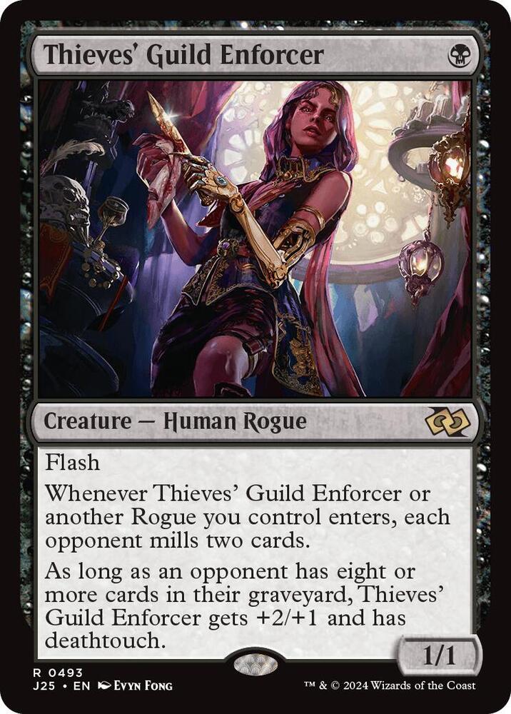 Thieves' Guild Enforcer 493/779 (Foundations Jumpstart)  | Good Games Modbury