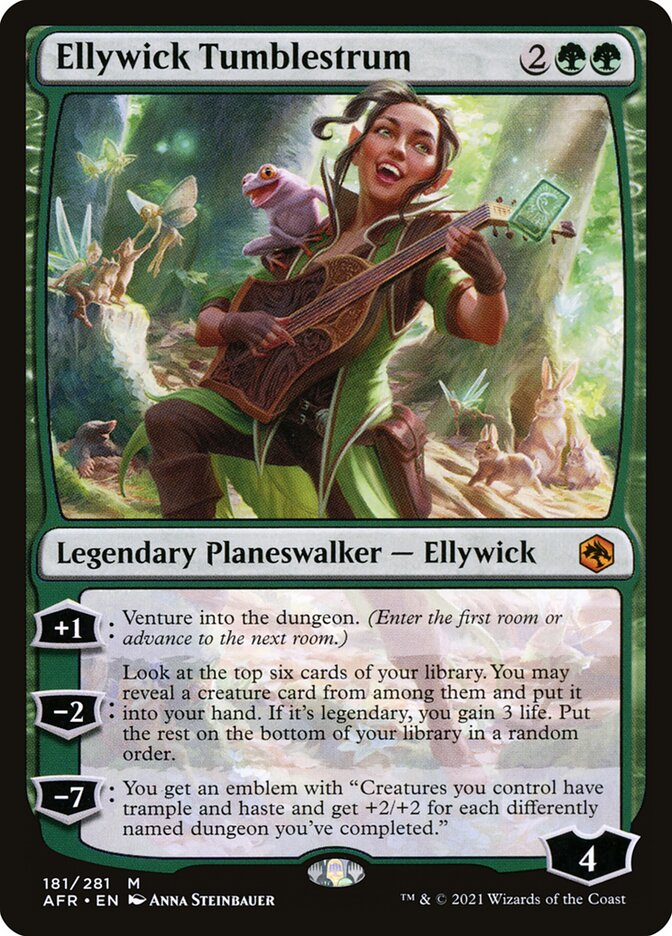Ellywick Tumblestrum 181/281 (Adventures in the Forgotten Realms)  - Foil | Good Games Modbury