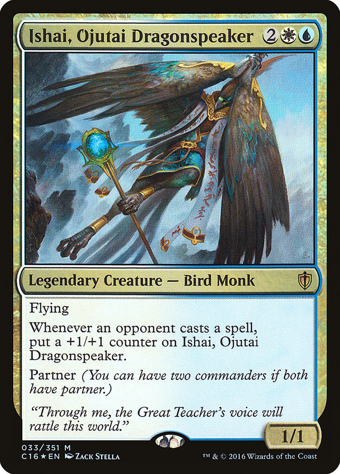 Ishai, Ojutai Dragonspeaker [Commander 2016] | Good Games Modbury