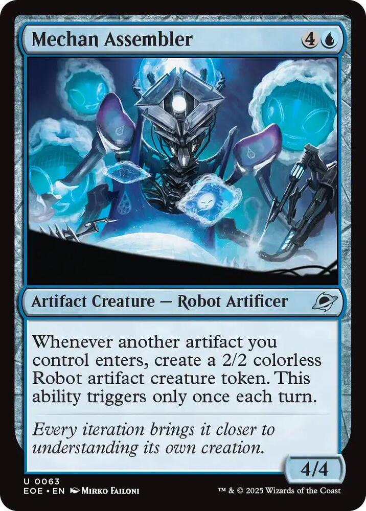 Mechan Assembler 63 (Edge of Eternities)  - Foil | Good Games Modbury