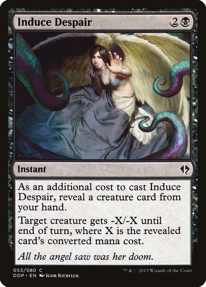 Induce Despair 53/80 (Duel Decks: Zendikar vs. Eldrazi)  | Good Games Modbury