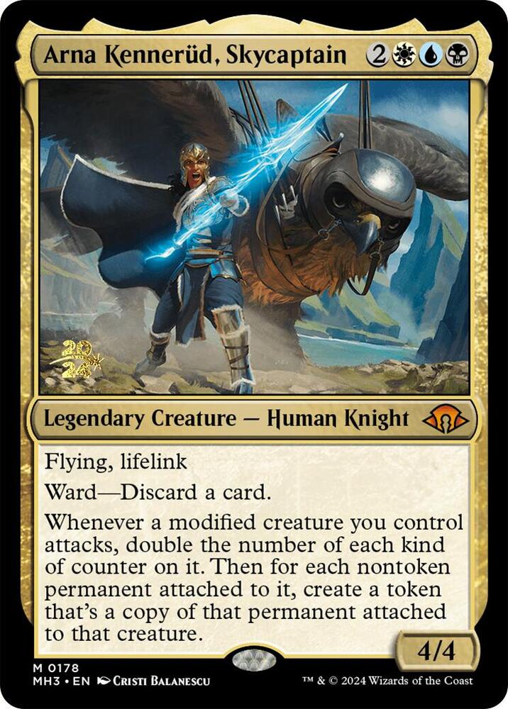 Arna Kennerüd, Skycaptain 178s/90 (Prerelease Cards)  - PreRelease Foil | Good Games Modbury