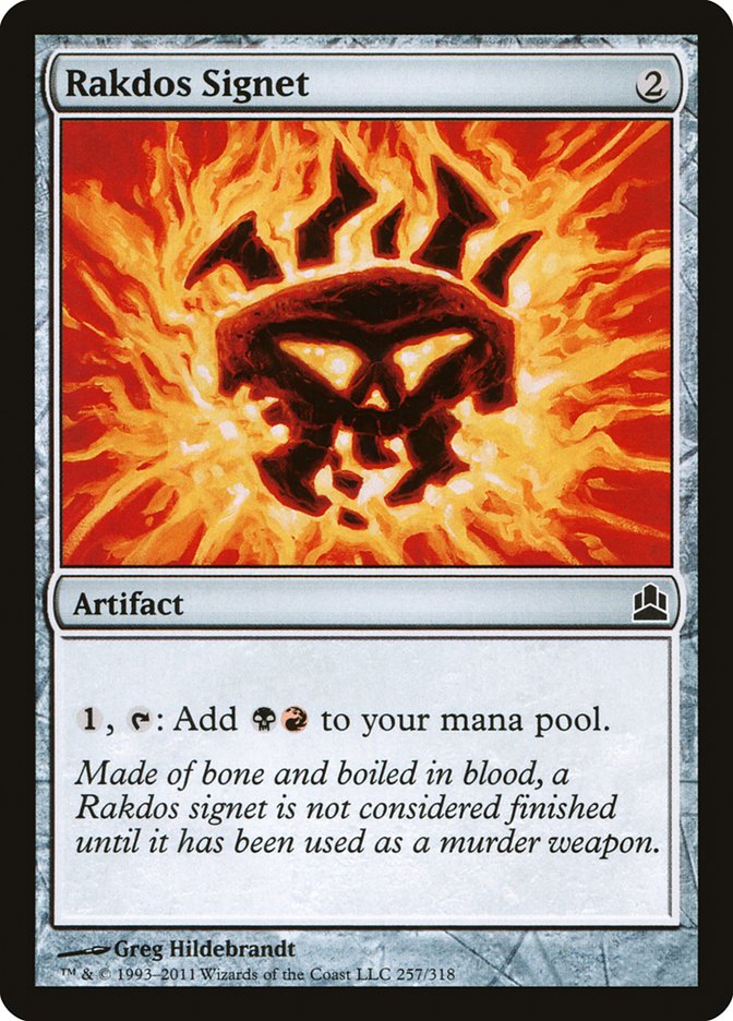 Rakdos Signet [Commander 2011] | Good Games Modbury
