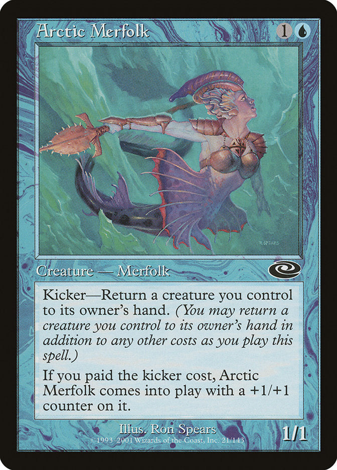 Arctic Merfolk 21/143 (Planeshift)  - Foil | Good Games Modbury