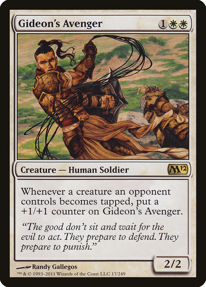 Gideon's Avenger 17/249 (Magic 2012 (M12))  | Good Games Modbury