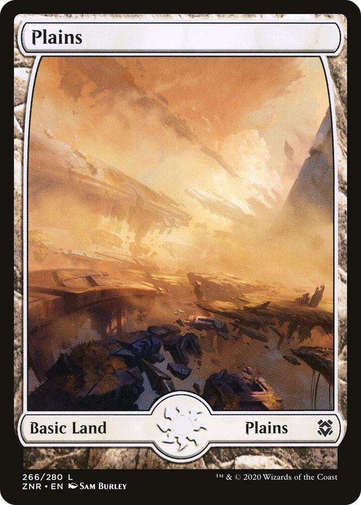 Plains 266/280 (Zendikar Rising)  - Full Art | Good Games Modbury