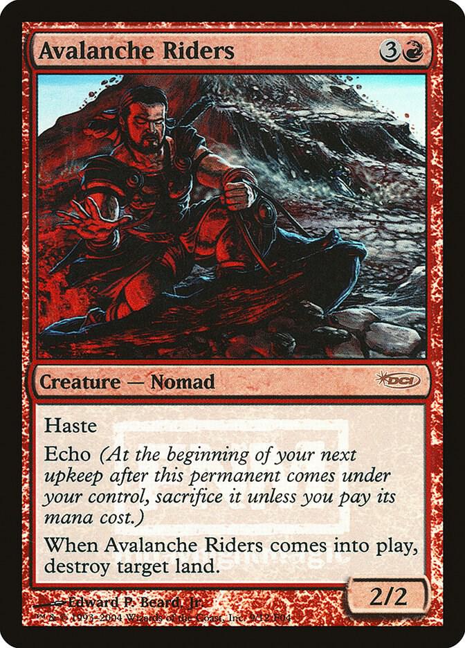 Avalanche Riders 9/12 (FNM Promos)  - Foil | Good Games Modbury