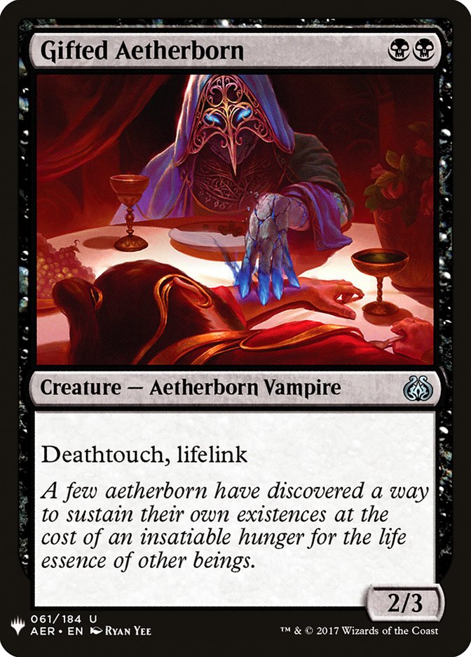 Gifted Aetherborn [Mystery Booster] | Good Games Modbury