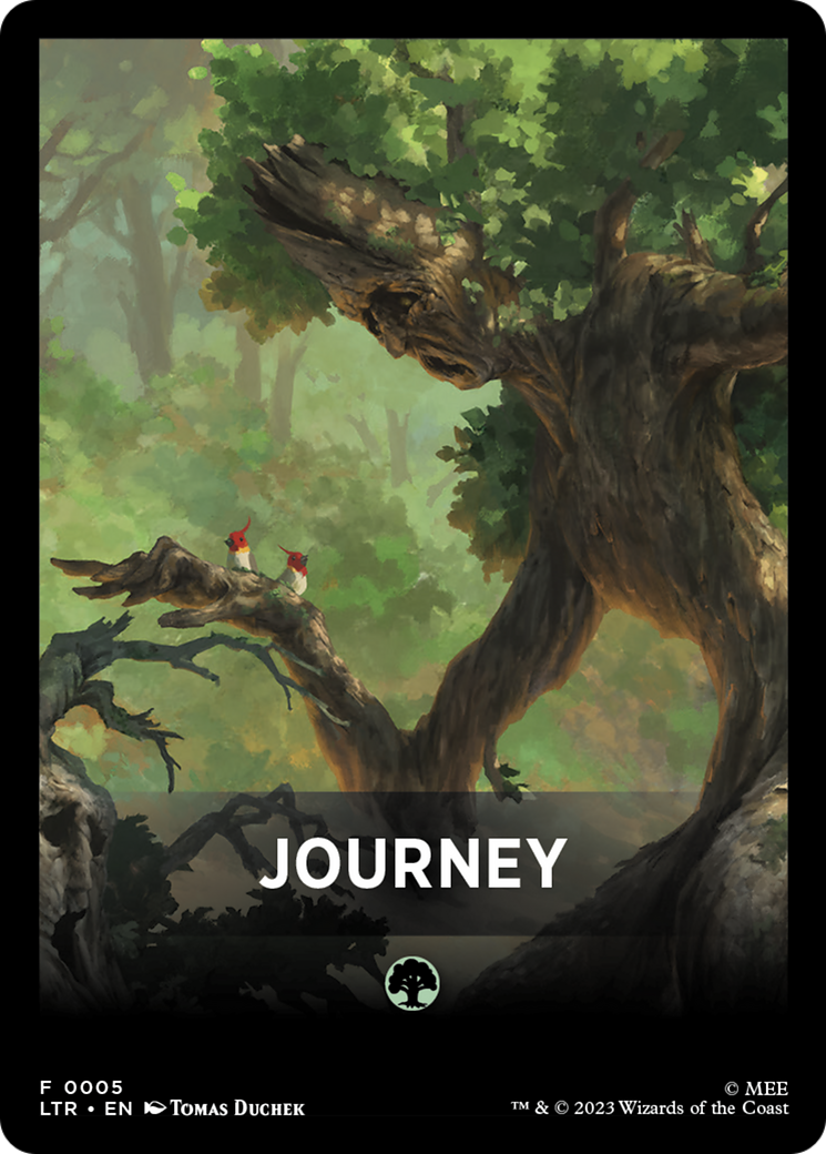 Journey Theme Card [The Lord of the Rings: Tales of Middle-Earth Tokens] | Good Games Modbury