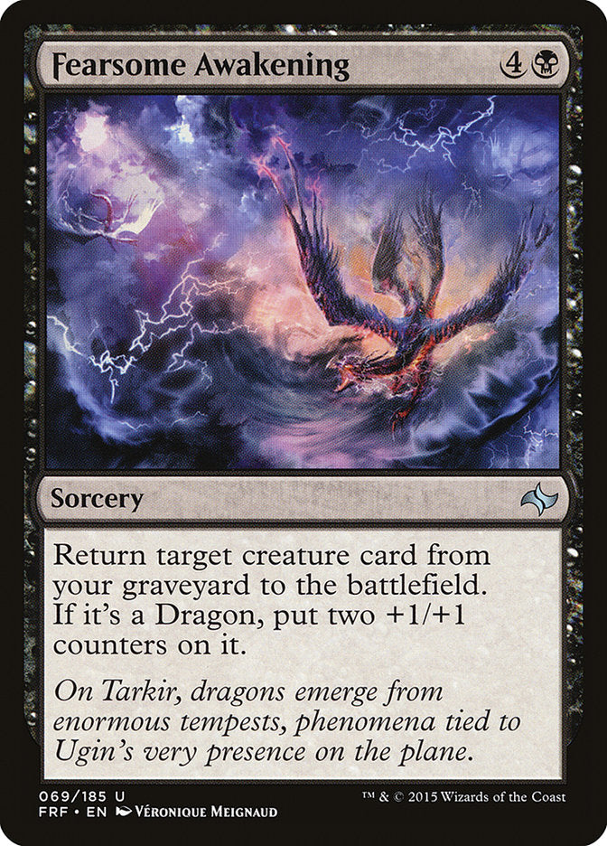 Fearsome Awakening 69 (Fate Reforged)  - Foil | Good Games Modbury