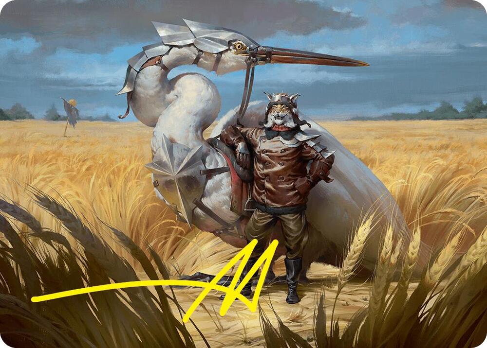 Skyknight Squire Art Card 4 54 Stamped Signature 4 (Art Series: Foundations)  | Good Games Modbury