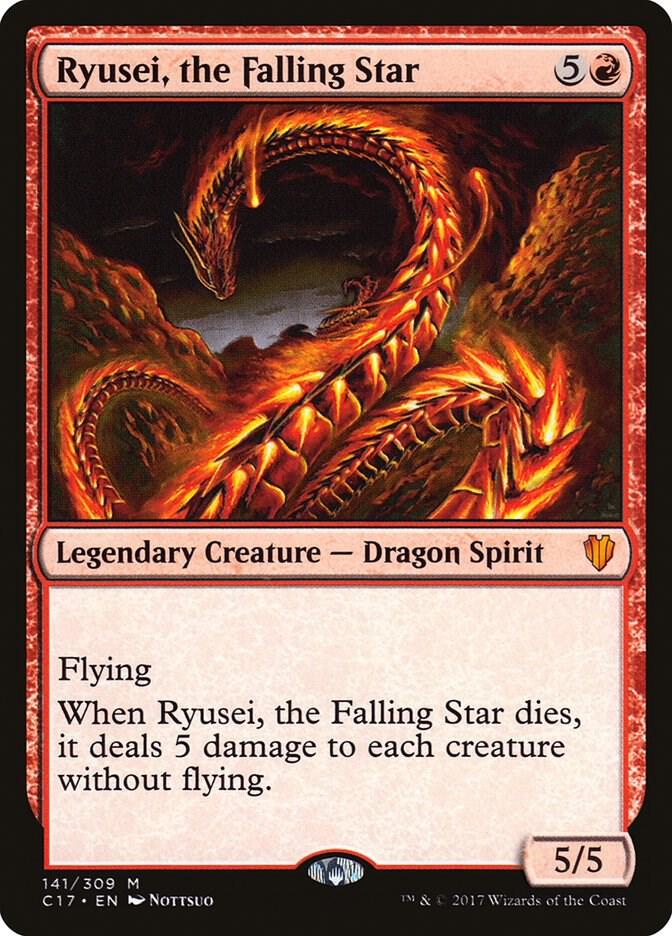 Ryusei, the Falling Star 141/309 (Commander 2017)  | Good Games Modbury