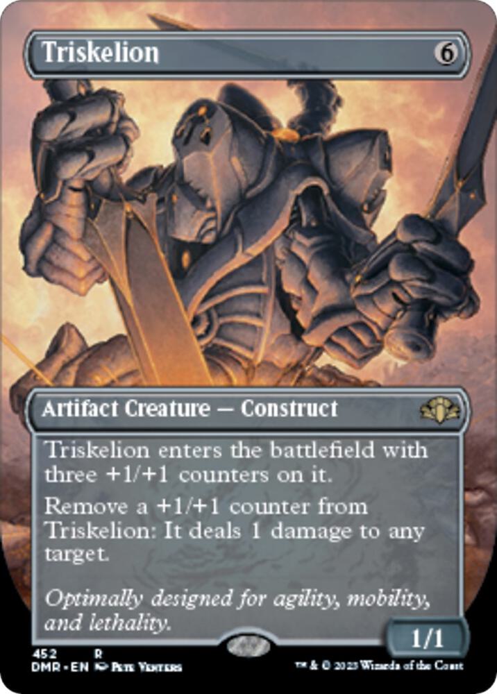 Triskelion Borderless 452/261 (Dominaria Remastered)  | Good Games Modbury