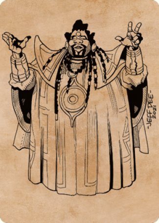 Alaundo the Seer Art Card [Commander Legends: Battle for Baldur's Gate Art Series] | Good Games Modbury