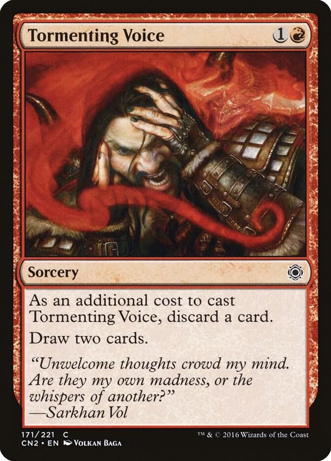 Tormenting Voice 171/221 (Conspiracy: Take the Crown)  - Foil | Good Games Modbury