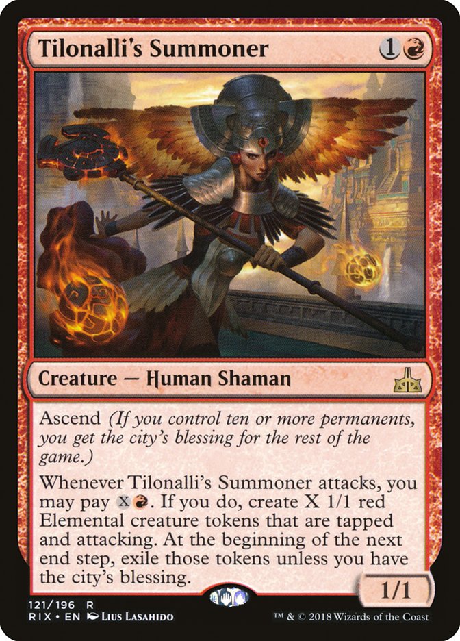 Tilonalli's Summoner 121/196 (Rivals of Ixalan)  | Good Games Modbury