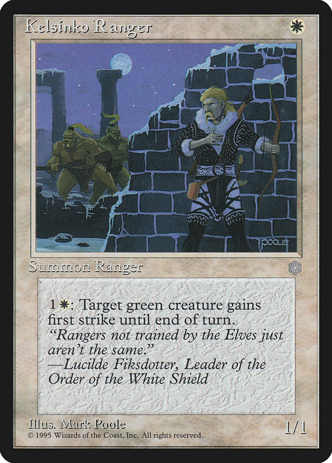 Kelsinko Ranger 33/383 (Ice Age)  | Good Games Modbury