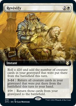 Revivify Extended Art 279/62 (Commander: Adventures in the Forgotten Realms)  | Good Games Modbury