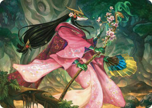 Sakiko Mother of Summer Art Card 24 (Art Series: Commander Masters)  | Good Games Modbury
