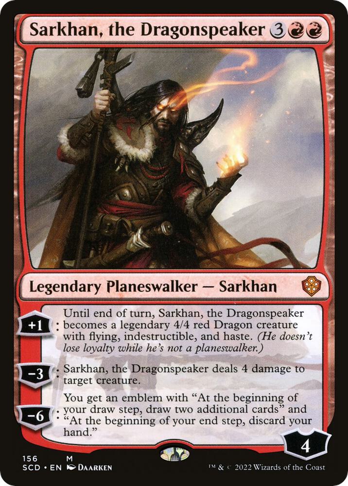 Sarkhan, the Dragonspeaker 156/352 (Starter Commander Decks)  | Good Games Modbury