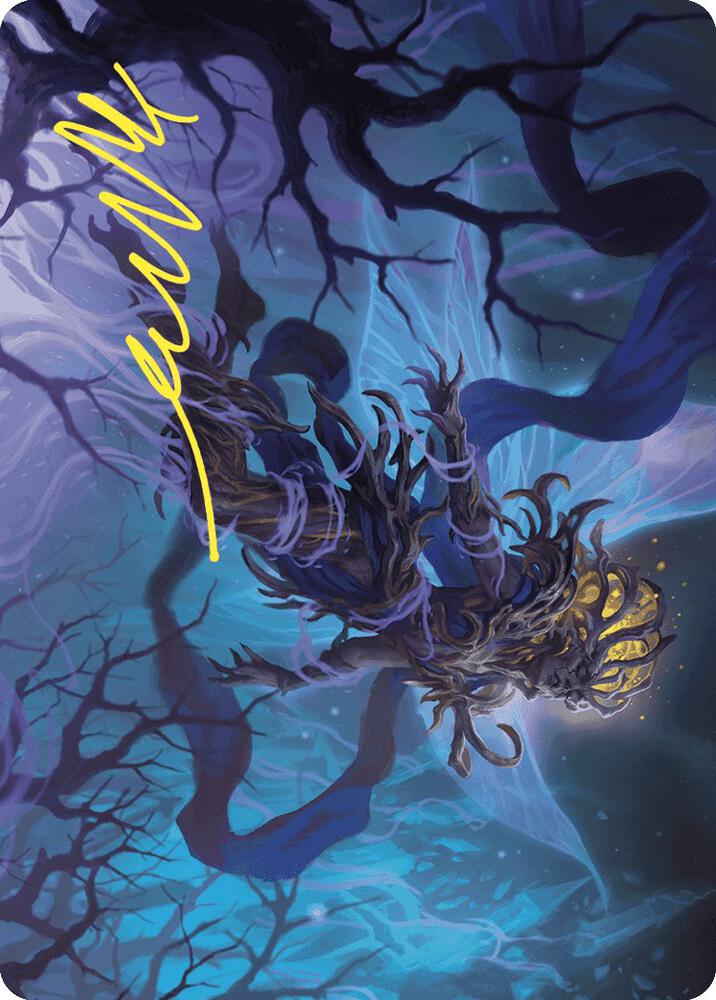 Sleep Cursed Faerie Art Card Gold Stamped Signature 8 (Art Series: Wilds of Eldraine)  | Good Games Modbury