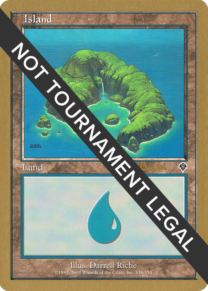 Island 338 2001 Alex Borteh INV ab338/138 (World Championship Decks)  | Good Games Modbury