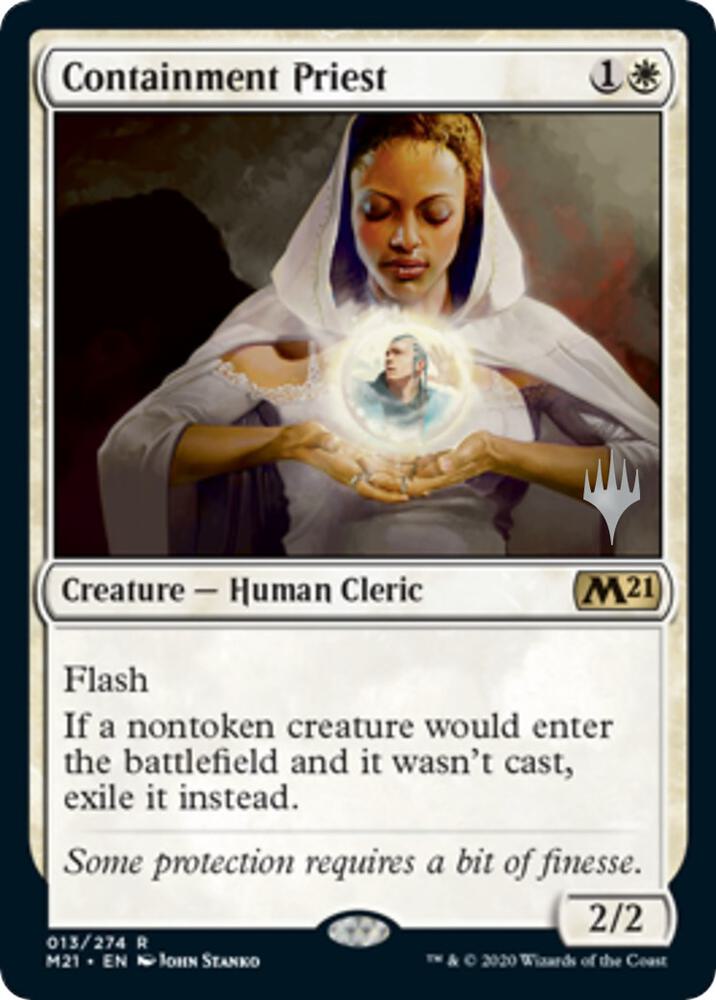 Containment Priest 13 (Promo Pack: Core Set 2021)  - Foil | Good Games Modbury